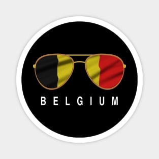 Belgium Sunglasses, Belgium Flag, Belgium gift , Belgian Magnet